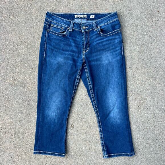 Women’s buckle BKE Harper crop Capri jeans Size 30 - Picture 1 of 6
